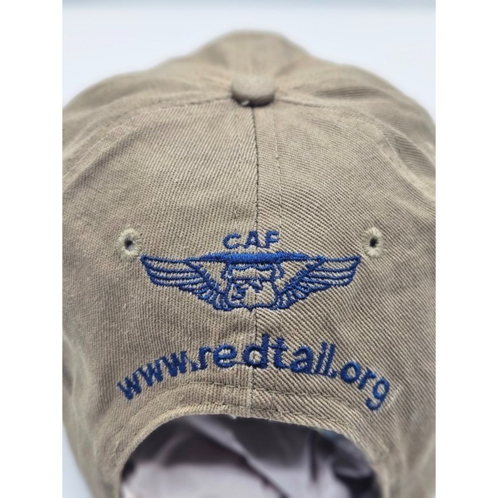 Tuskegee Airmen P-51C Rise Above Adjustable Cap One Size Fits All Red Tails - Picture 3 of 9
